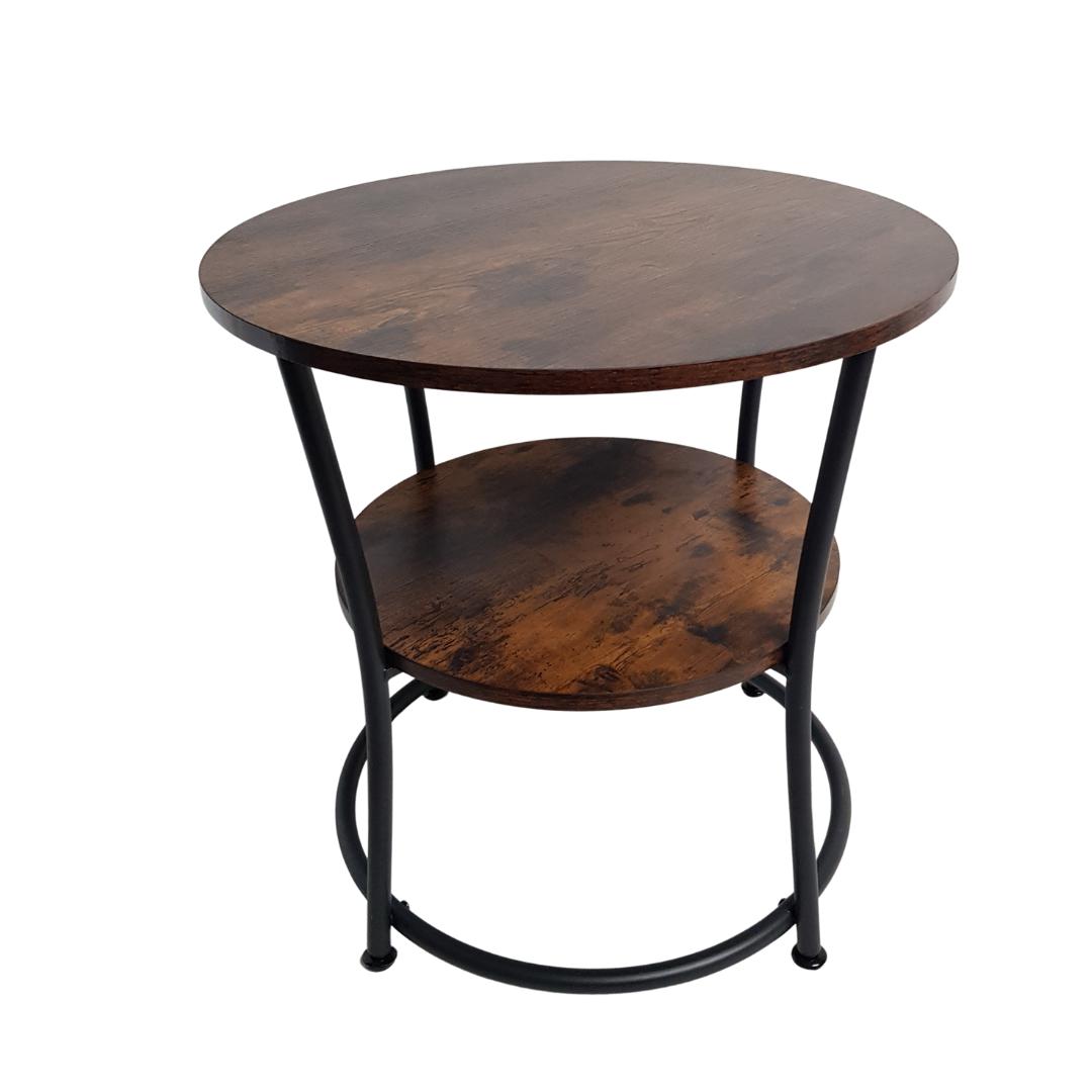 Lifespace Unique Living Room Round Coffee Side Table - Lifespace