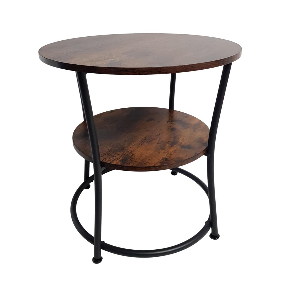 Lifespace Unique Living Room Round Coffee Side Table - Lifespace