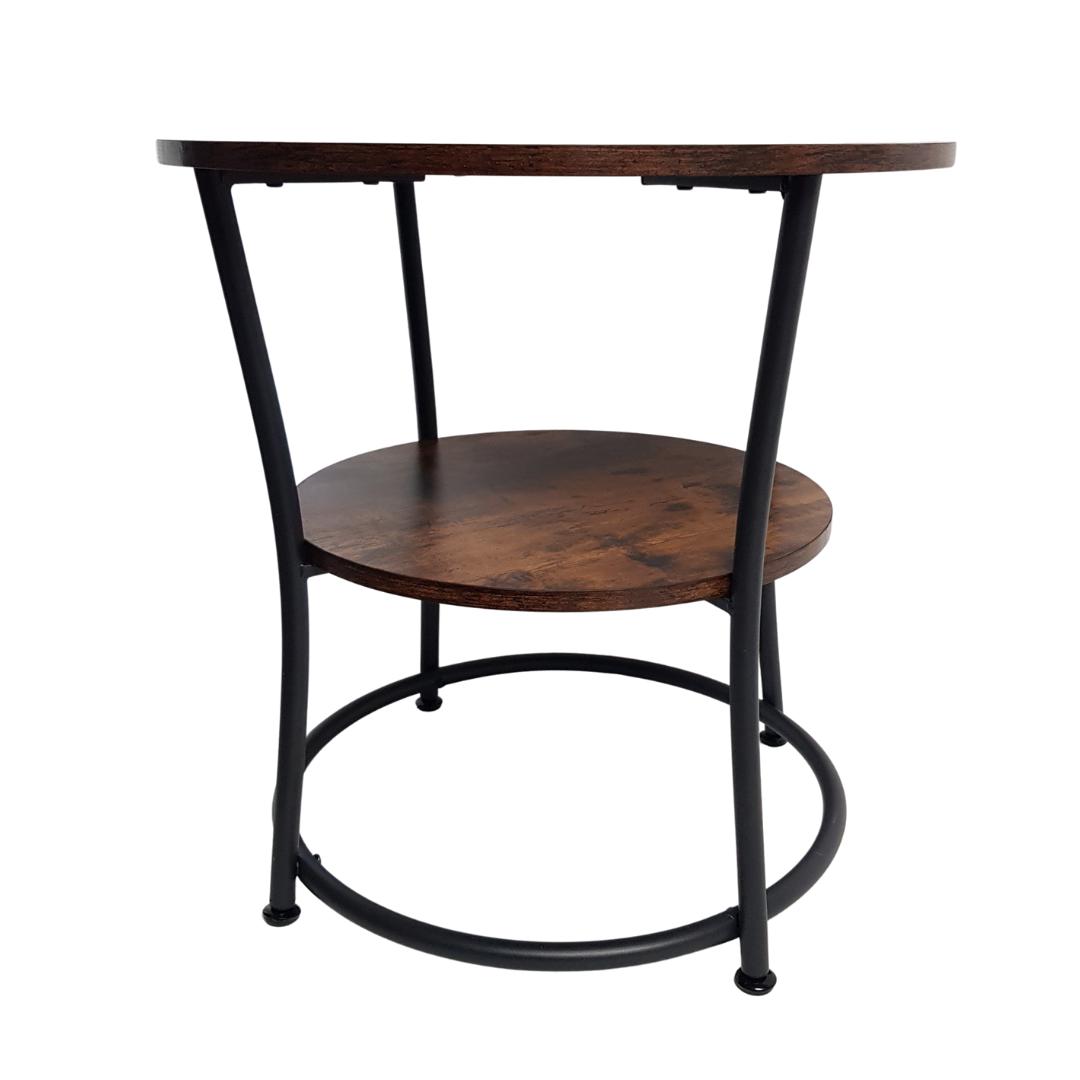 Lifespace Unique Living Room Round Coffee Side Table - Lifespace