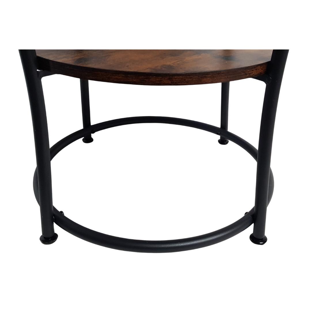 Lifespace Unique Living Room Round Coffee Side Table - Lifespace