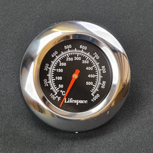 Load image into Gallery viewer, Lifespace Universal Replacement Braai Thermometer - Black Face - Lifespace