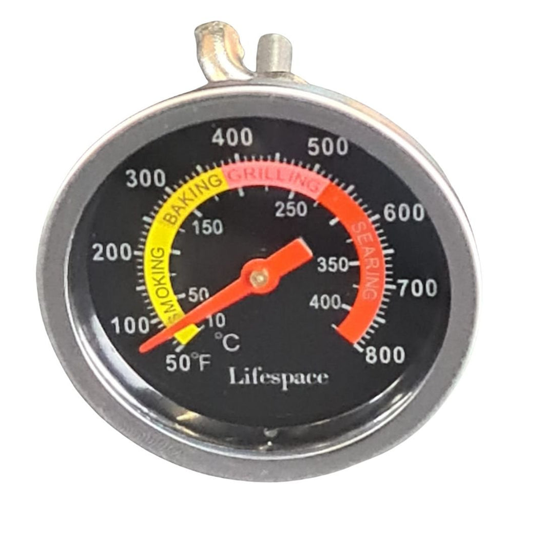 Lifespace Universal Replacement Braai Thermometer - Colour Face - Lifespace