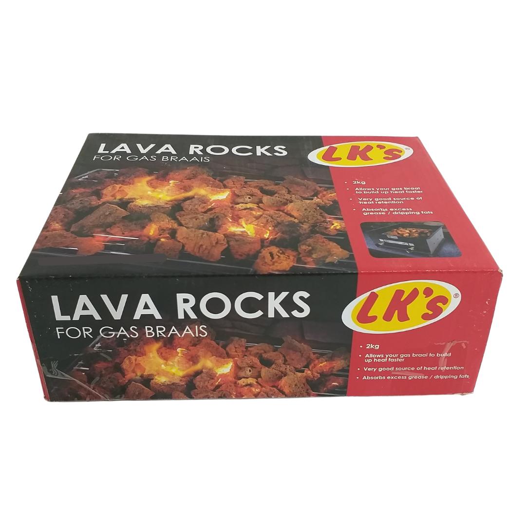 LK's Lava Rocks for Gas Braais - Lifespace