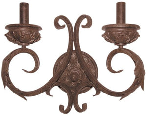 Metal and Resin Wall Bracket Antique Bronze - Lifespace