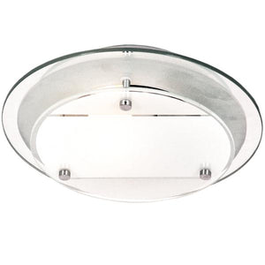 Mirror and Frosted Glass with Polished Chrome Clips CF1362 CHROME - Lifespace