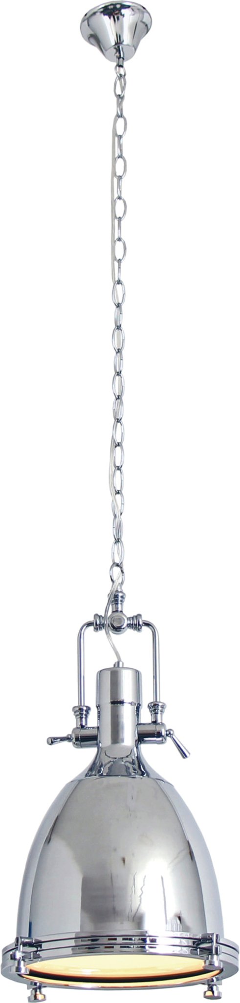 Pendant Polished Steel and Glass - Lifespace