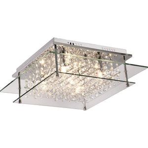 Polished Chrome with Clear Glass and Crystals - Lifespace