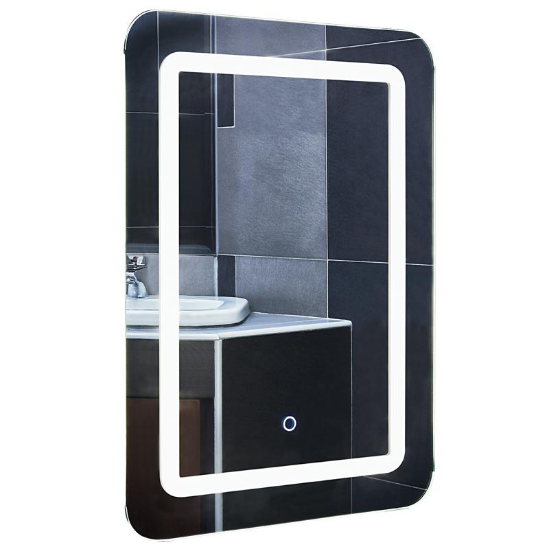 Rectangle Bathroom Mirror with On / Off Mirror Switch - Lifespace