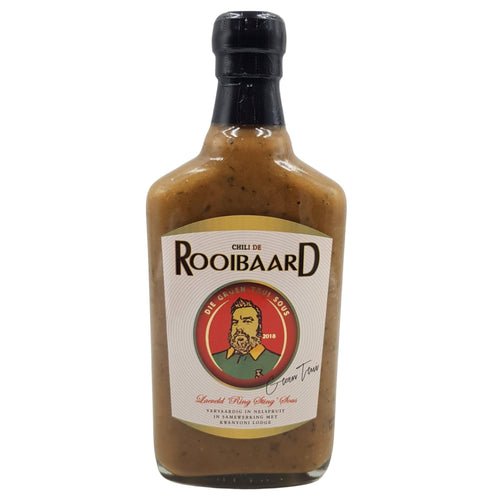 Rooibaard 'Die Groen Trui Sous' Original Chilli Sauce - 