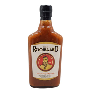 Rooibaard Original Chilli Sauce - "Hy Brand Mooi Rooi" - Lifespace