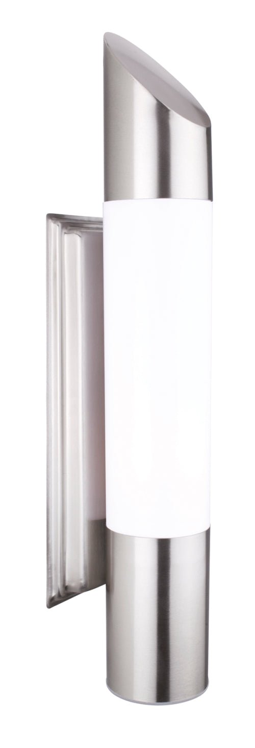 Stainless Steel with Opal Polycarbonate Wall Light - Lifespace