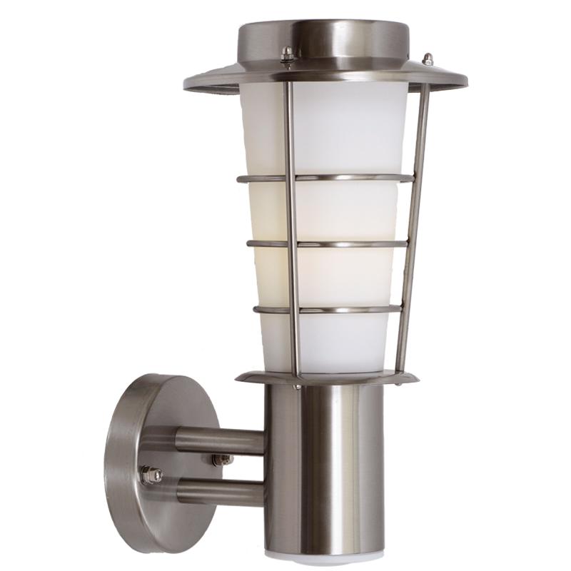 Stainless Steel with White Perspex Cover Outdoor Light - Lifespace