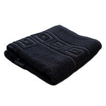 Load image into Gallery viewer, Terry Lustre 525gsm Grecian Key Bath Mat - various colours - Lifespace