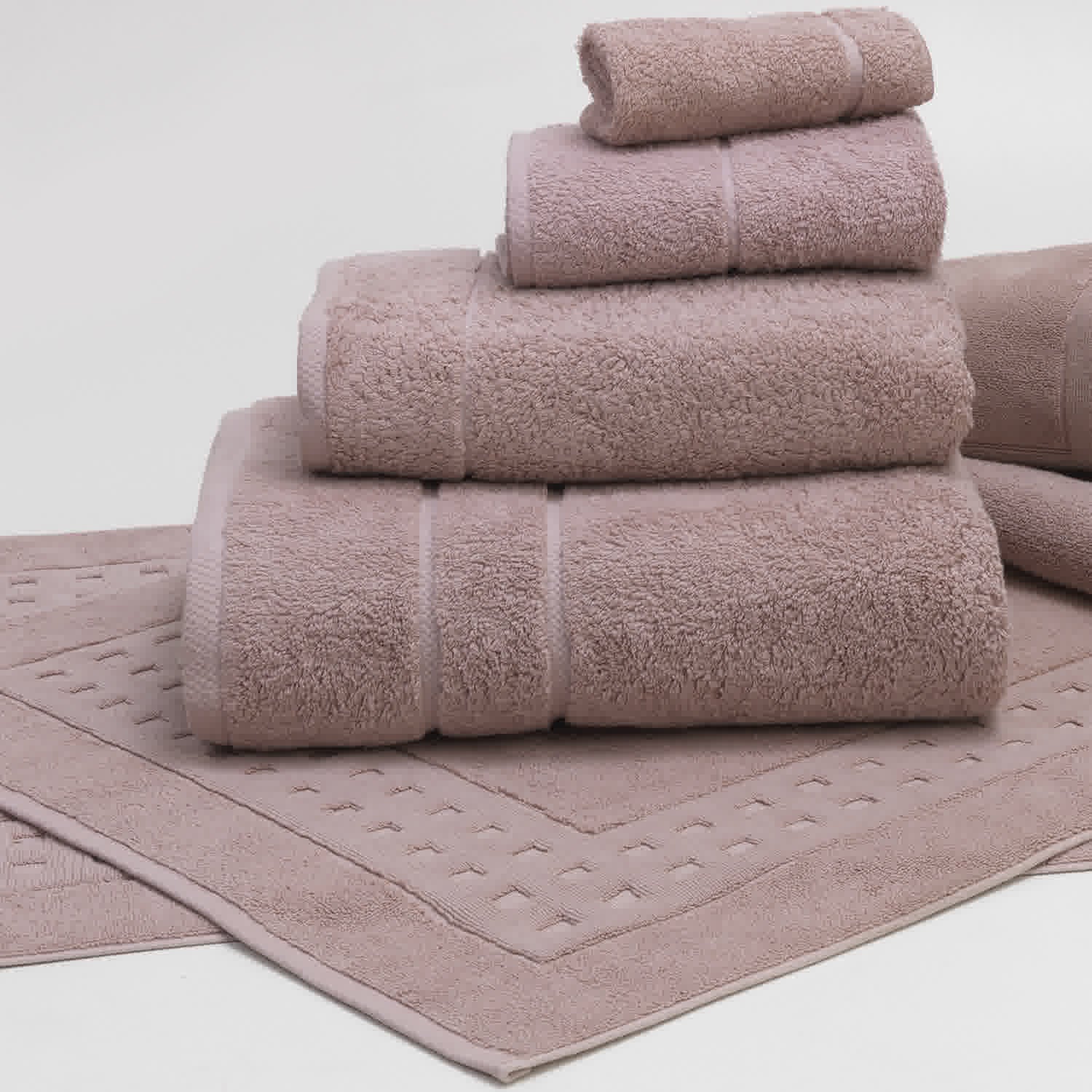 Terry Lustre Country Range 710gsm Bath Mats - various colours & sizes - Lifespace