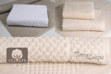 Load image into Gallery viewer, Terry Lustre Waffle Weave Towels - Made in South Africa 525gsm - Lifespace