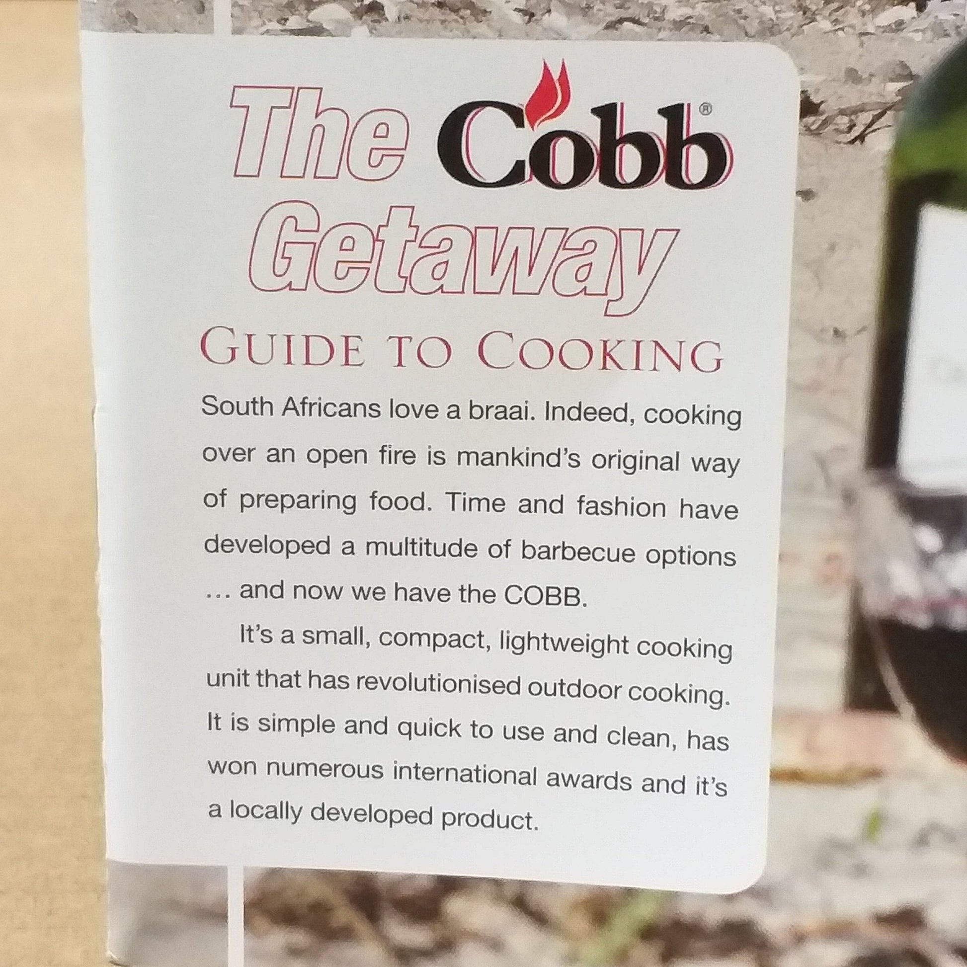 The Cobb Getaway Guide to Cooking Book & Recipes - Lifespace